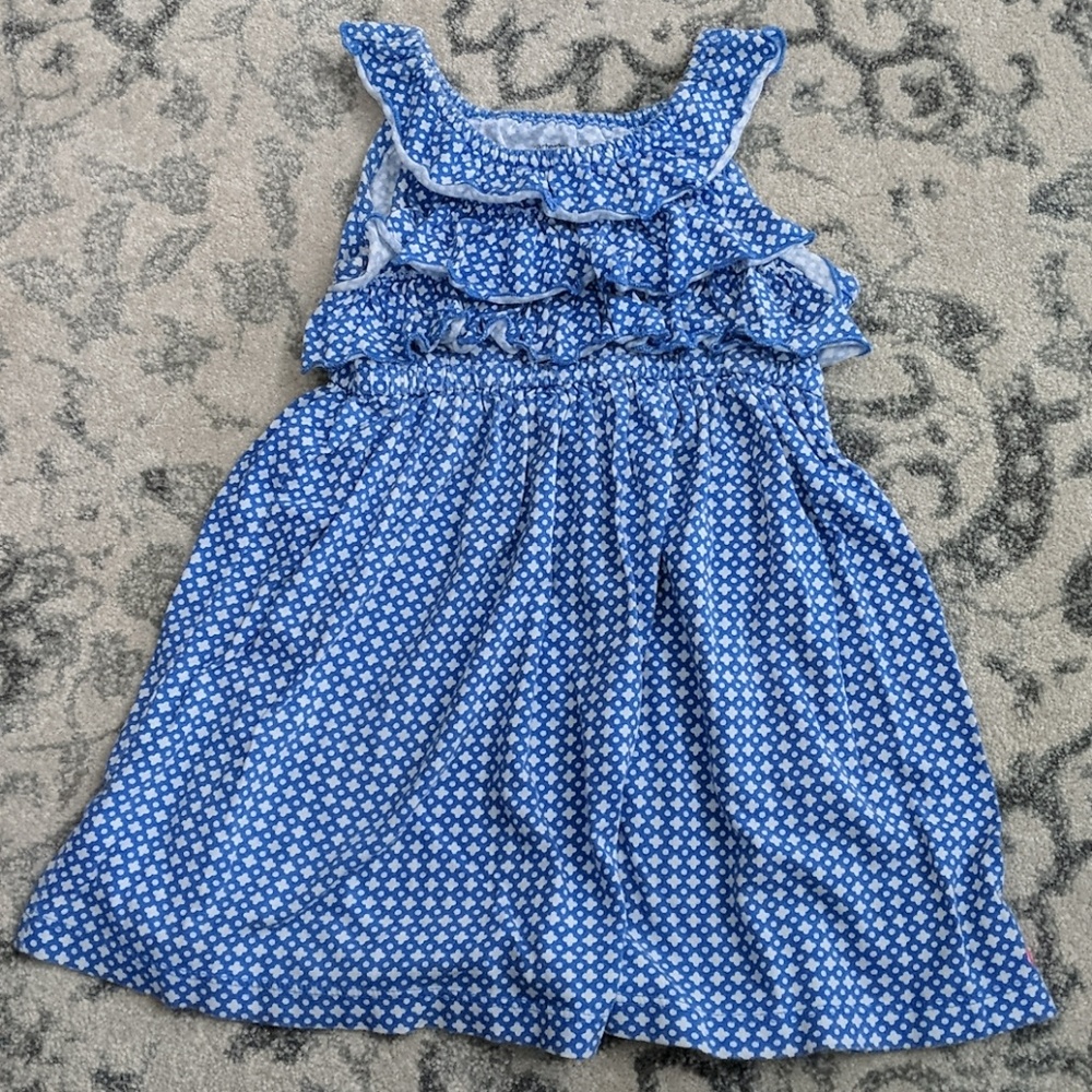 Carter's blue/white print dress